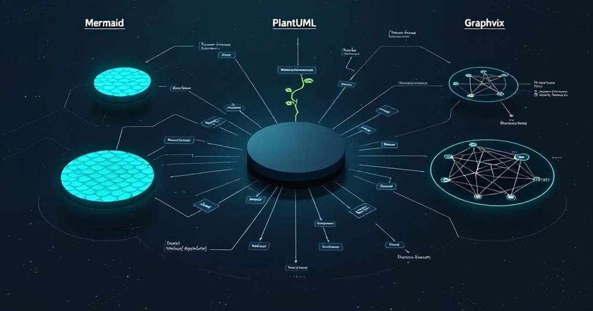 Mermaid vs PlantUML vs Graphviz: Diagrams as Code Compared